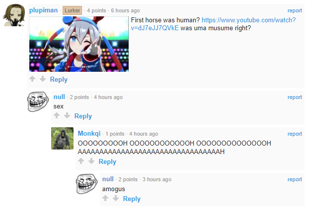 Hugelol moment #9 - The weeb, the retard and the monke. Pure, unchallenged intelligence manifesting