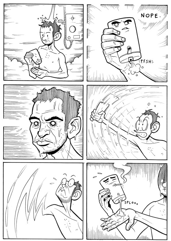 You have to shake to satisfy your almost empty shampoo bottle