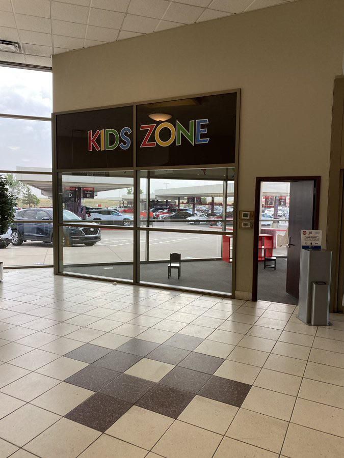 kid’s zone! looks like a blast