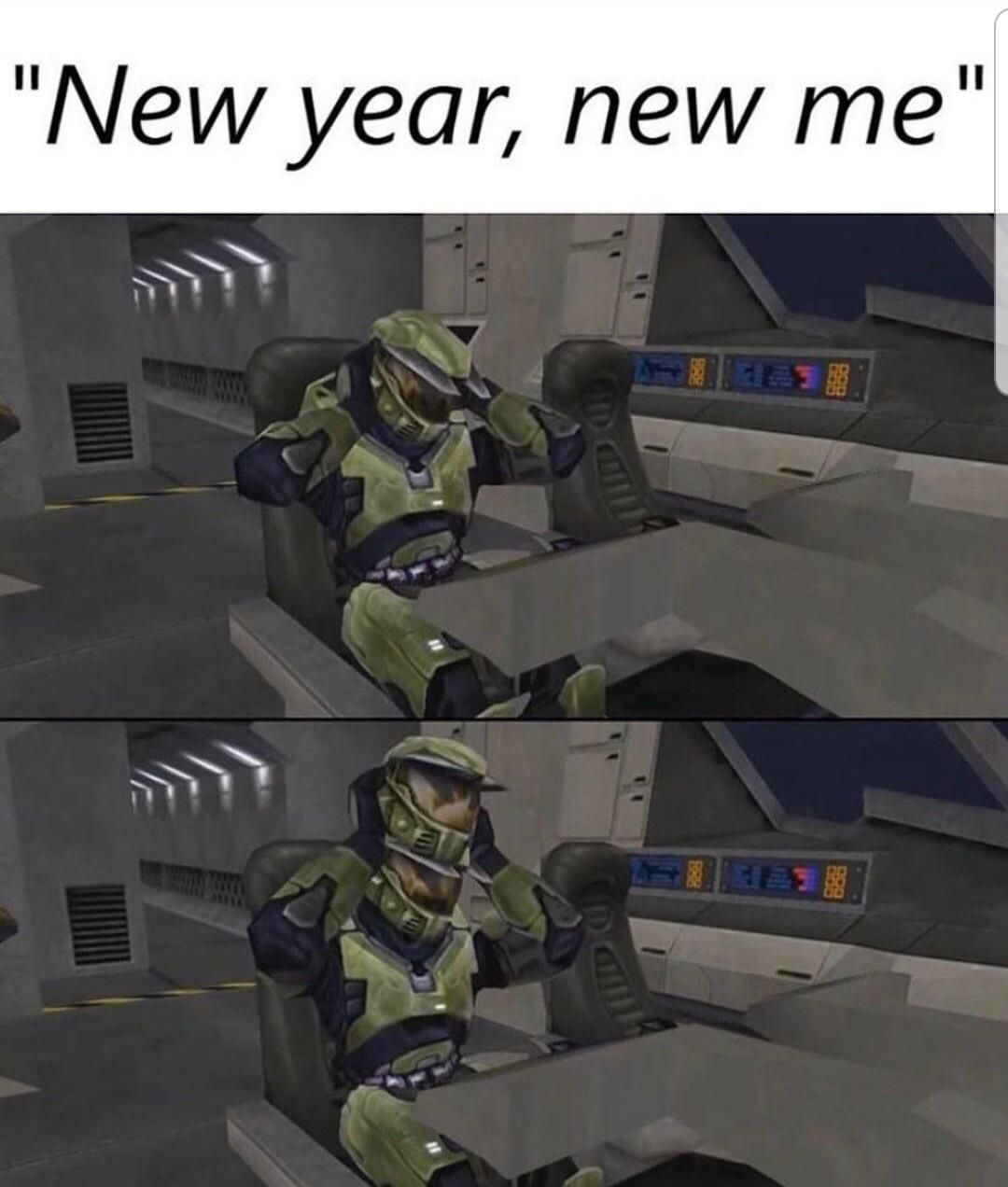Since time flies, it might as well be New Year already...