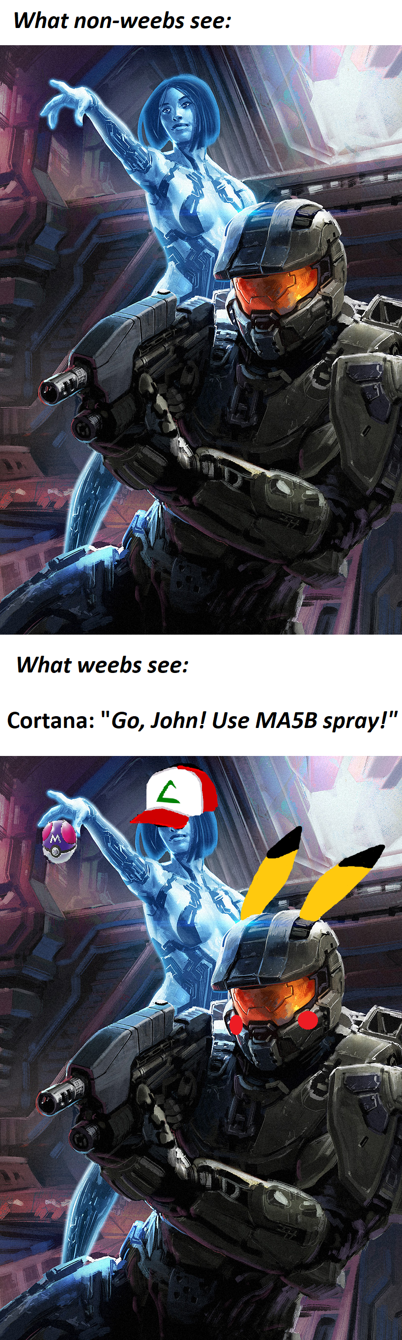 Brains and brawn, duty and booty.