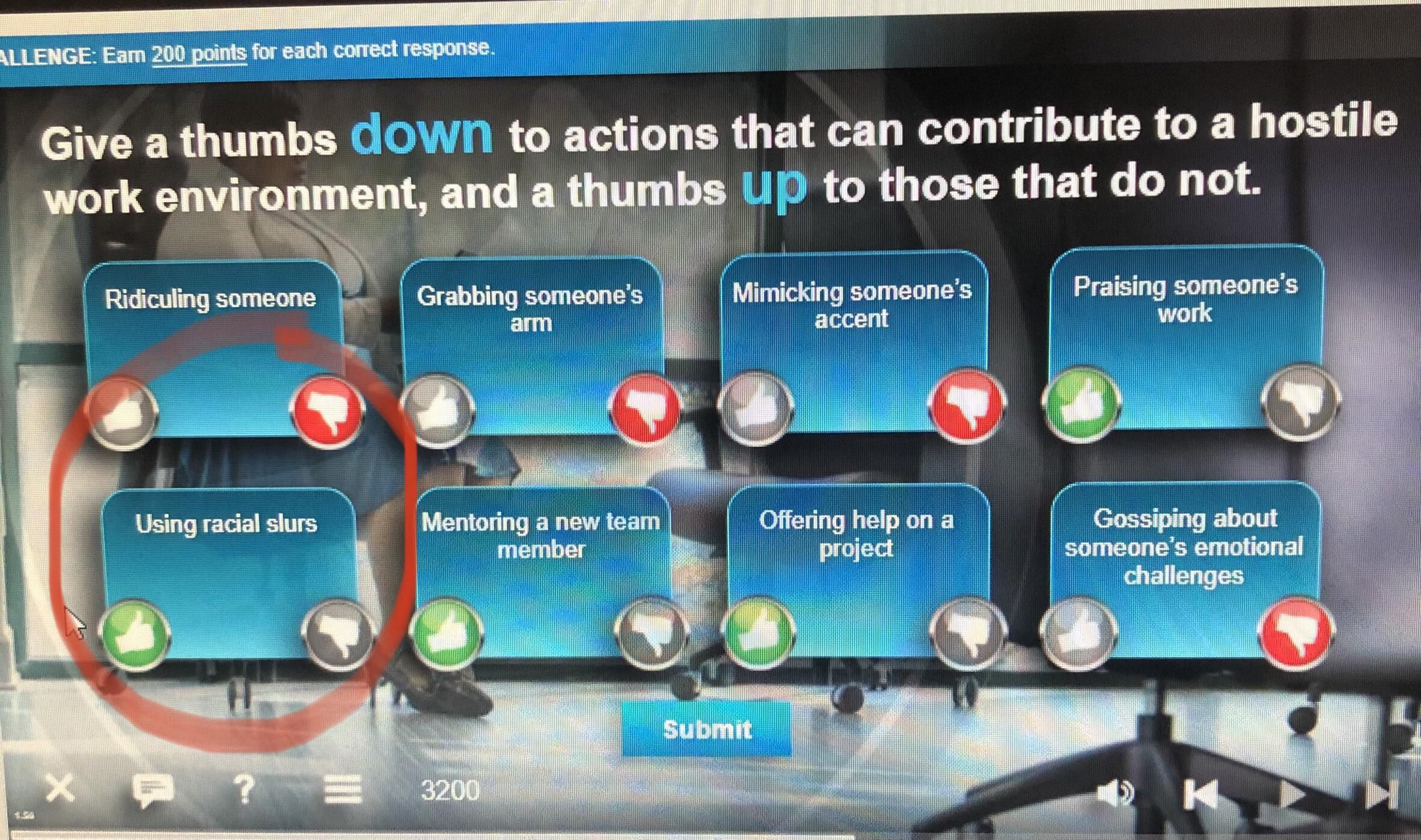 They keep telling I have to do this work training