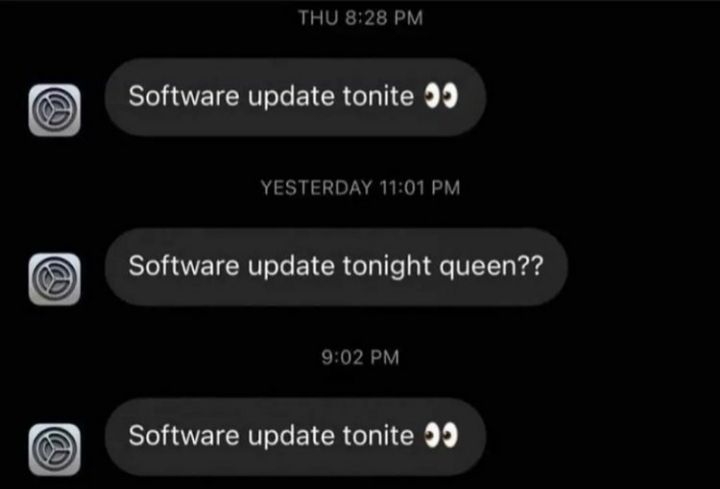 System is acting sus on my girl's dms