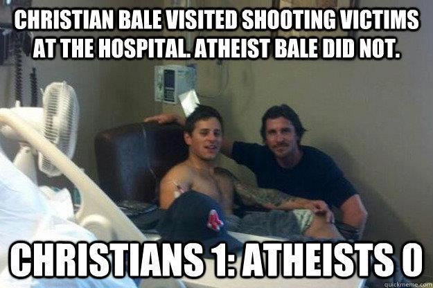 Take that, Atheists!