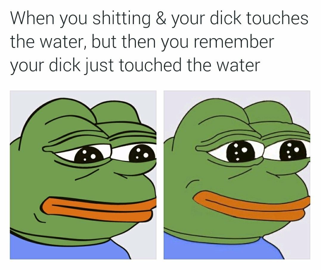 Oh, it's just clogged while flushing...