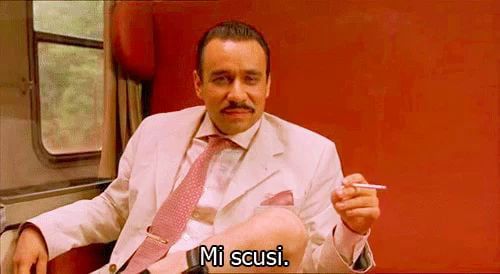 Me being italian