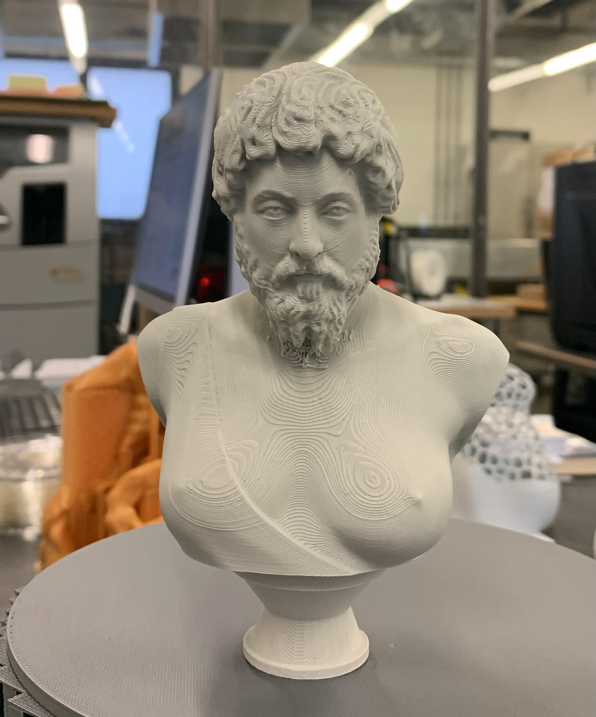 A Busty Bust of Marcus Aurelius