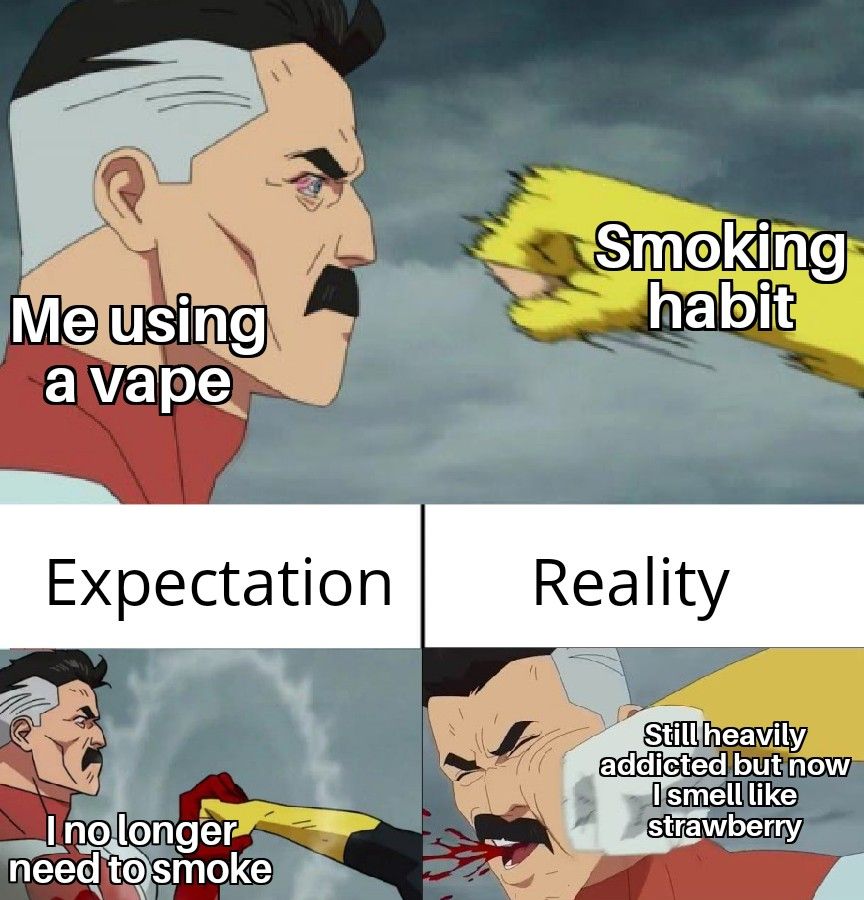 Vapes are a scam