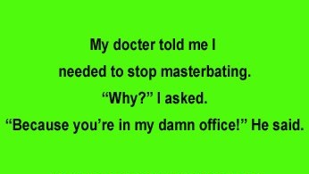 He could have put a notice outside if it was not allowed in his office.