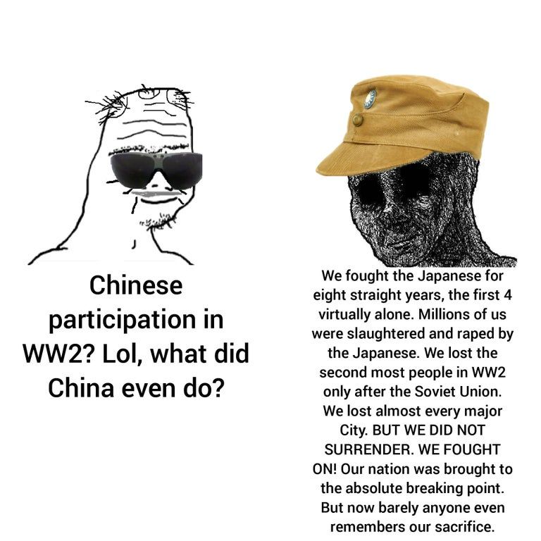 China is the most underrated nation of WW2