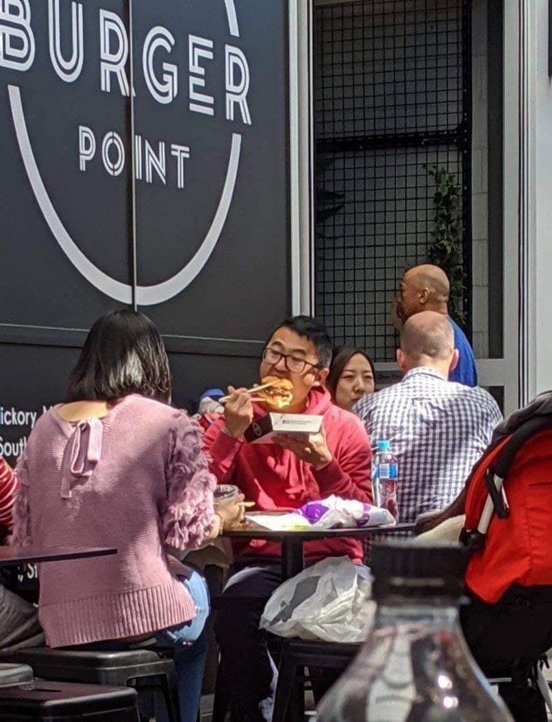 when I went to China, I tried ordering burgers sometimes and they were never good
