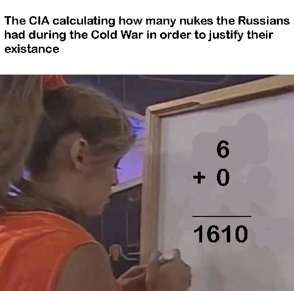 The same math to determine how many shooters they needed for JFK