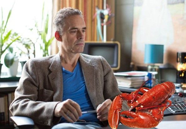 pondering my lobster