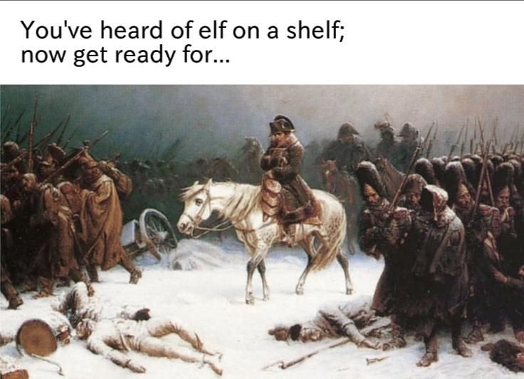 You've heard of elf on a shelf...