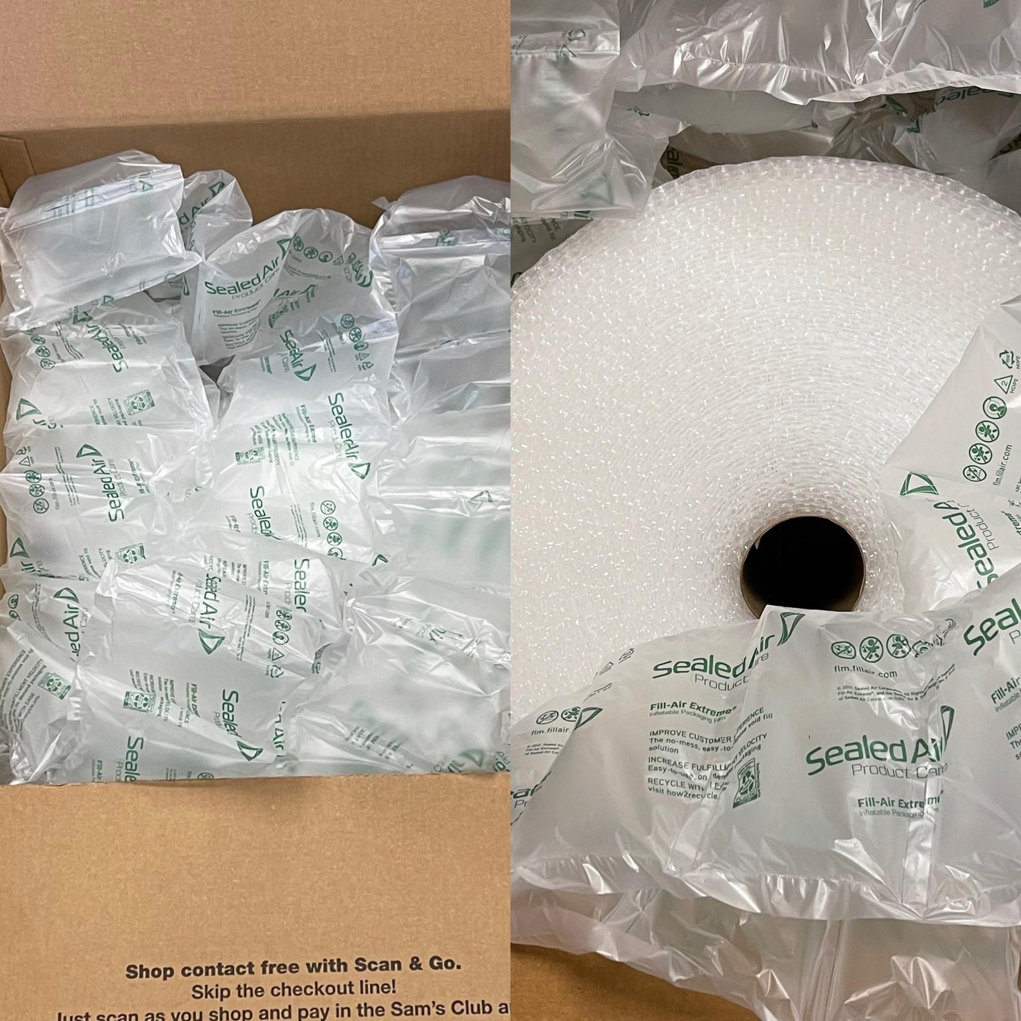 My co-worker ordered Bubble Wrap online & this is how it was shipped…