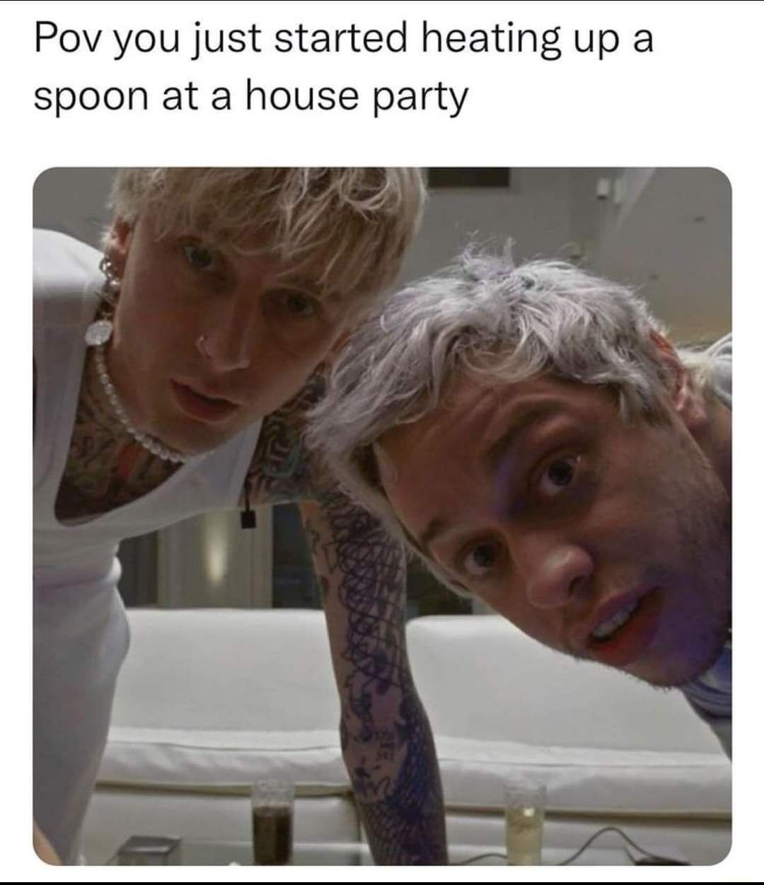 You know soup gonna be hot good