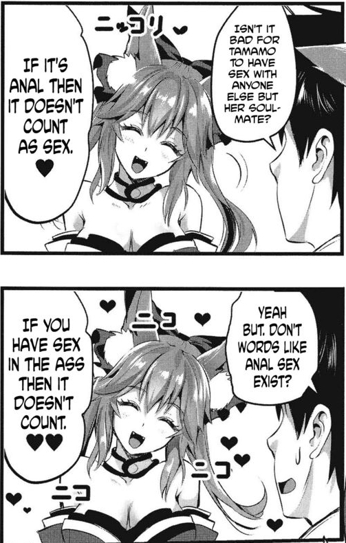 Don't forget to say "no sex" afterwards and stay a virgin forever