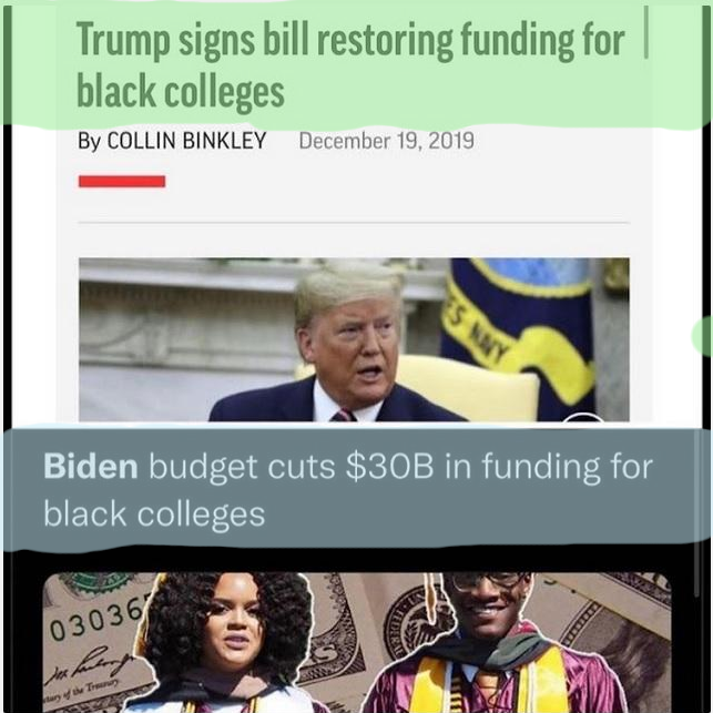 Footage of Trump being racist