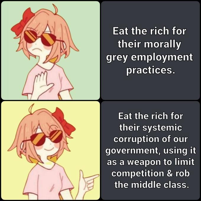 Maybe we can solve this problem by giving even more power to a few corrupt individuals