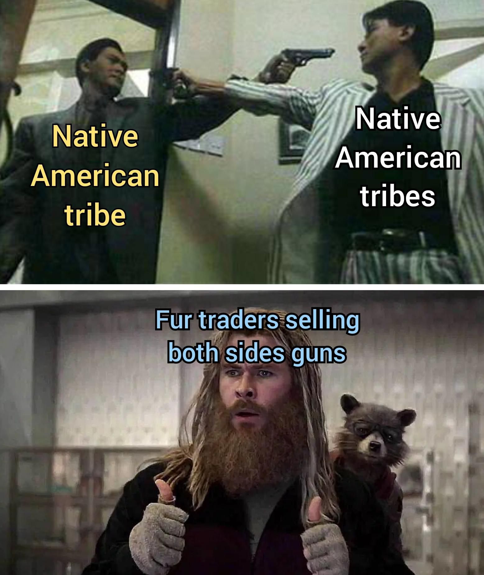 I hate the old myth of the "peaceful natives"