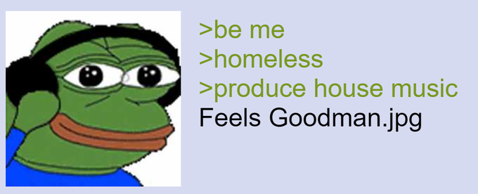 > be heterosexual > produce trap music