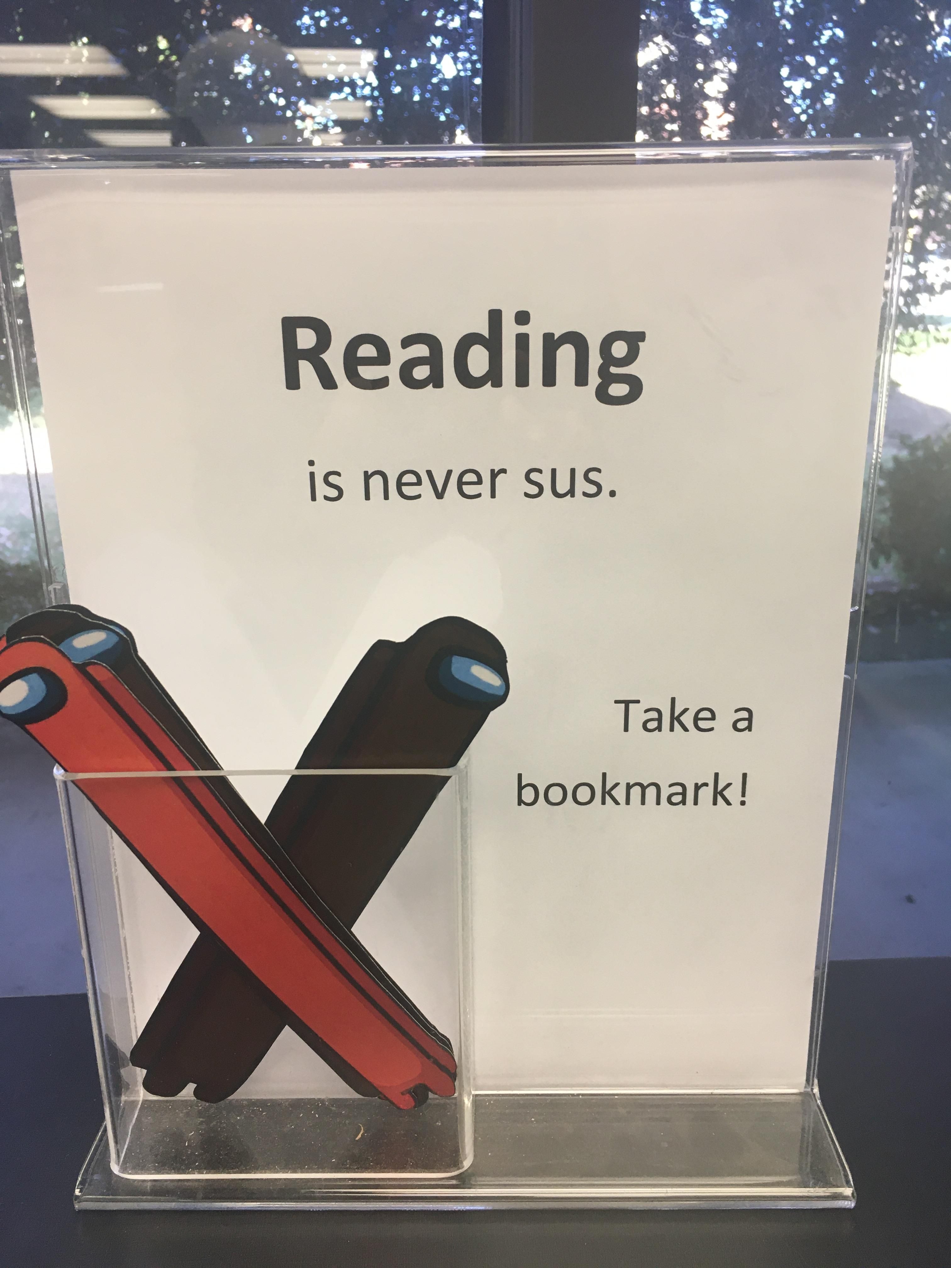 The suspense of a good book