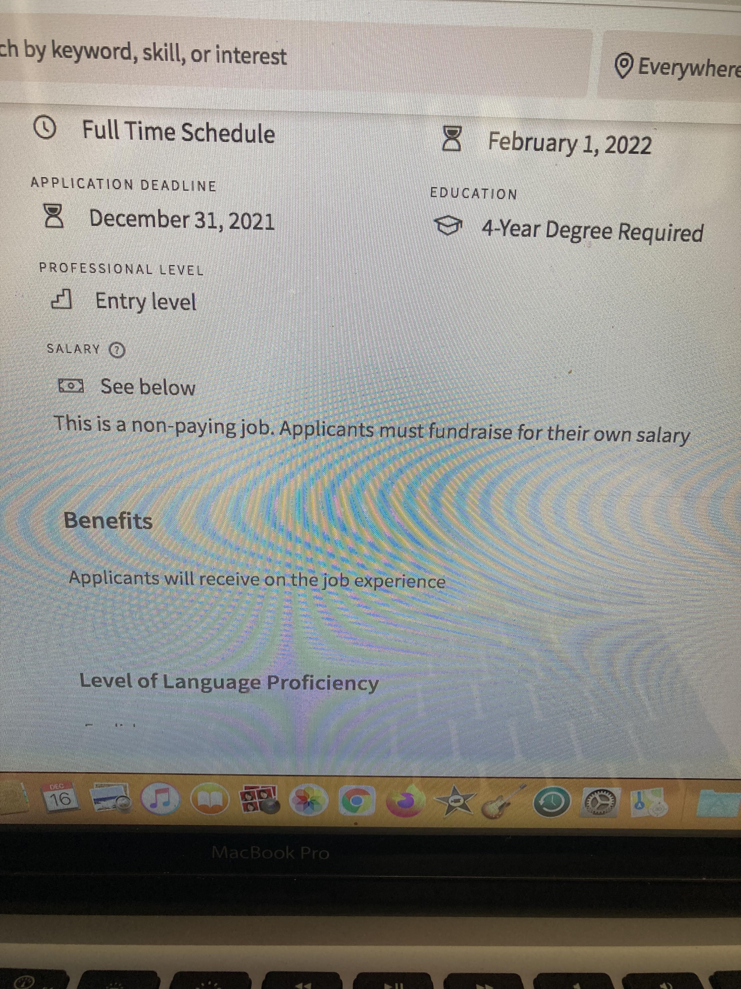 job hunting in the US