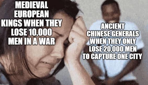 Ancient China was something else