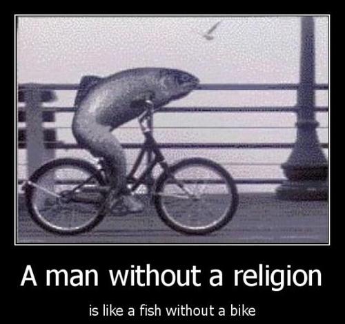 A man without a religion