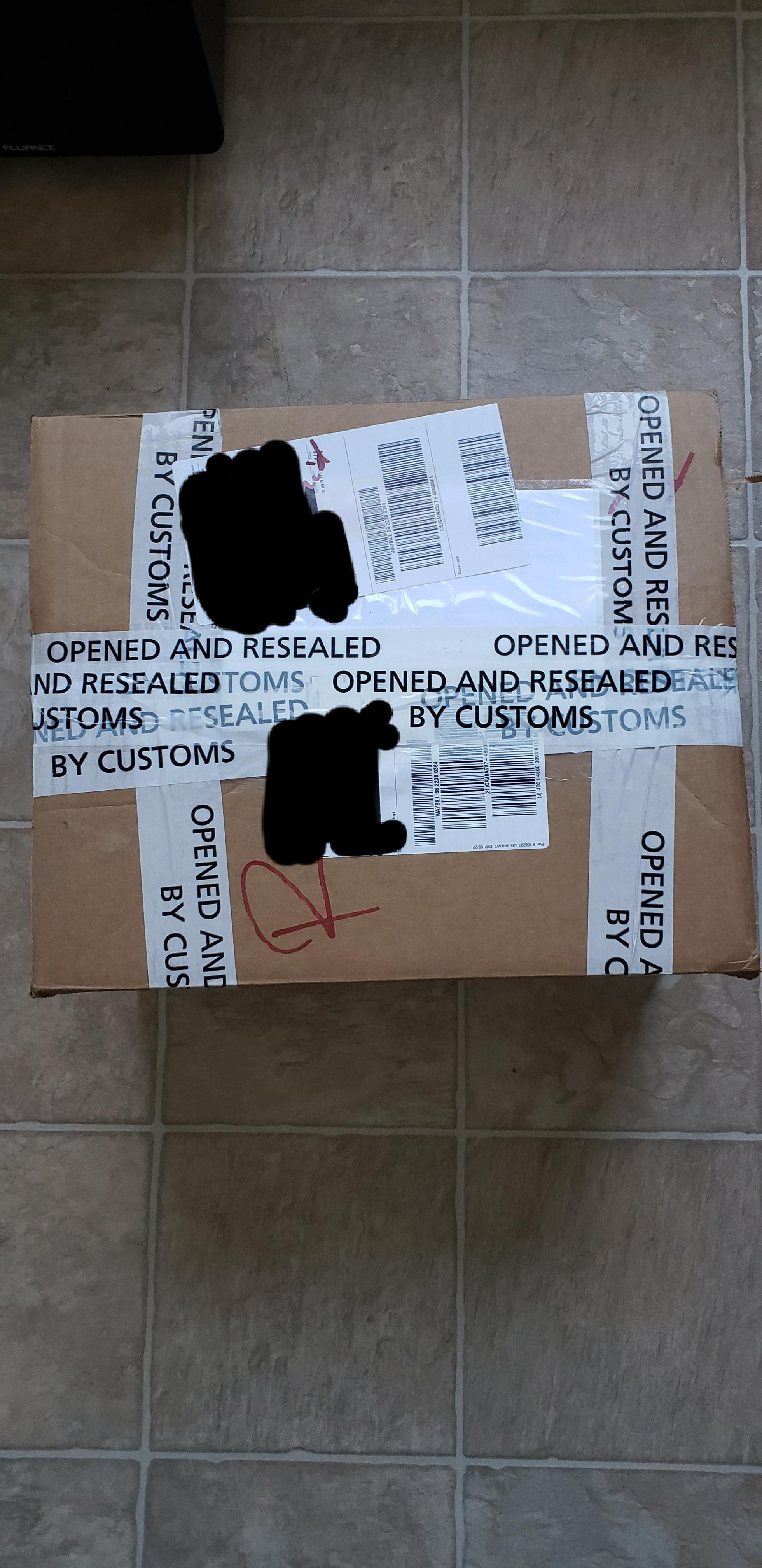 Just received a sex toy in the mail. Some poor soul at the customs office now knows how perverted I am.