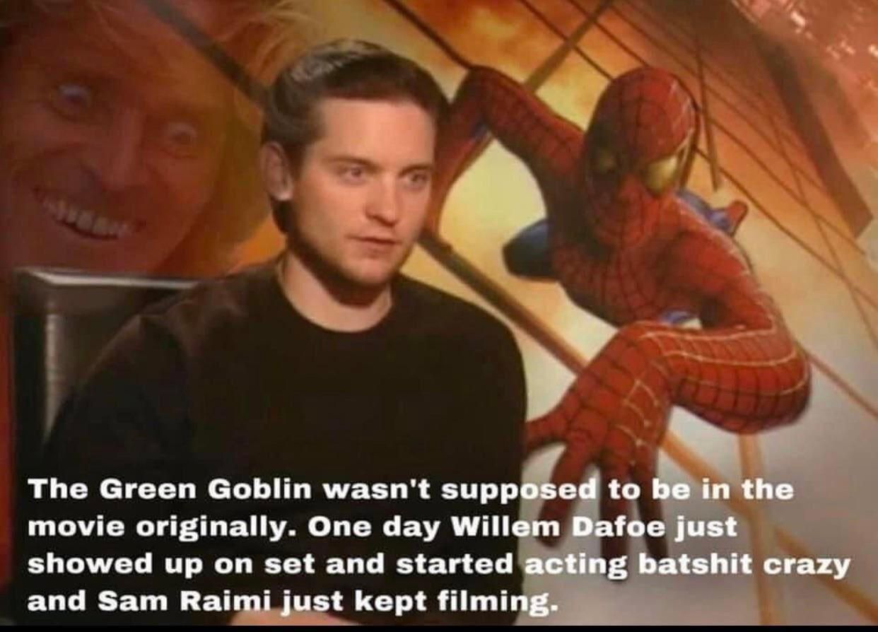 The real origin of green goblin