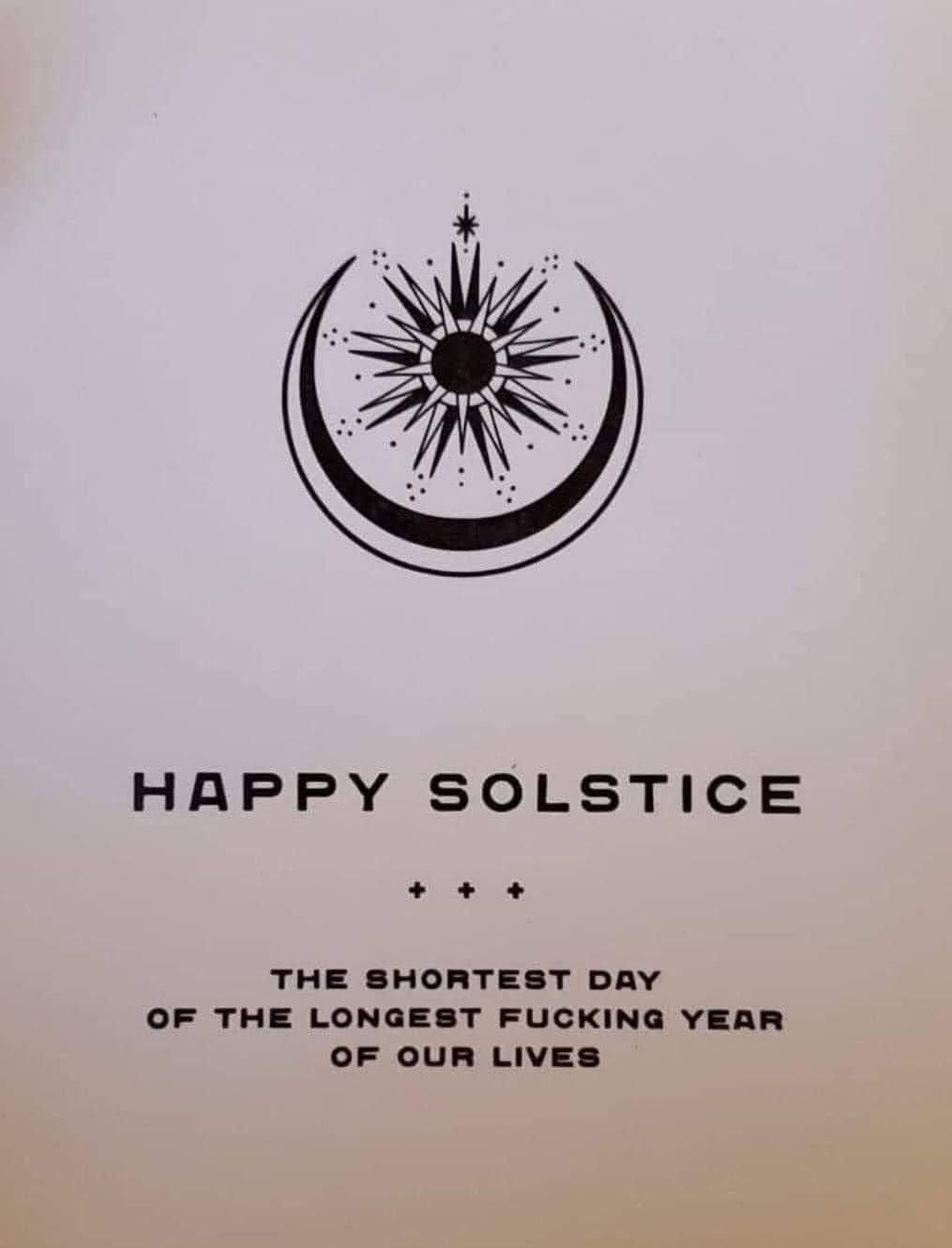 Happy Solstice, again...