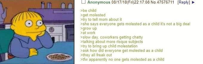 Plot twist: Anon's mom did it