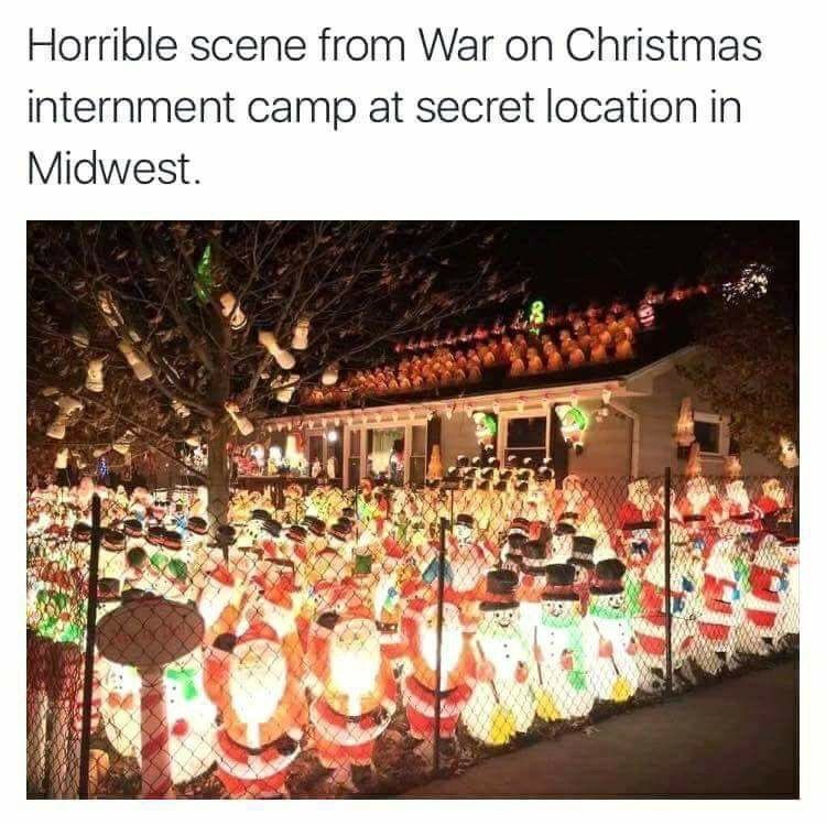 Liberal atheists begin the war on Christmas, circa early 2000's