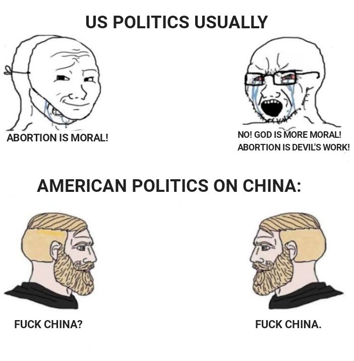 Remember to flip off china.