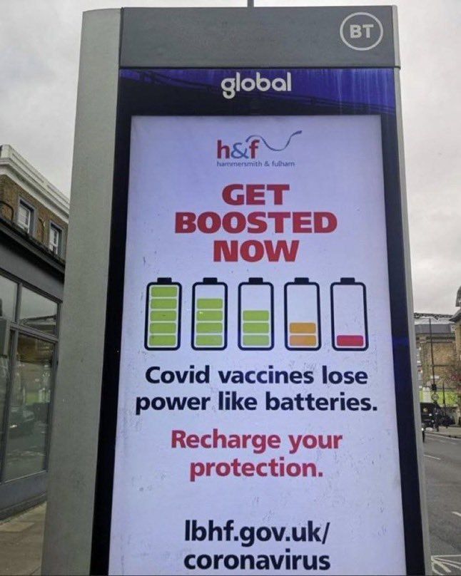 Ah yes, constant boosters