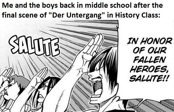Pissing off the teacher seemed like a great idea back then. We were send to the Schoolag soon after.