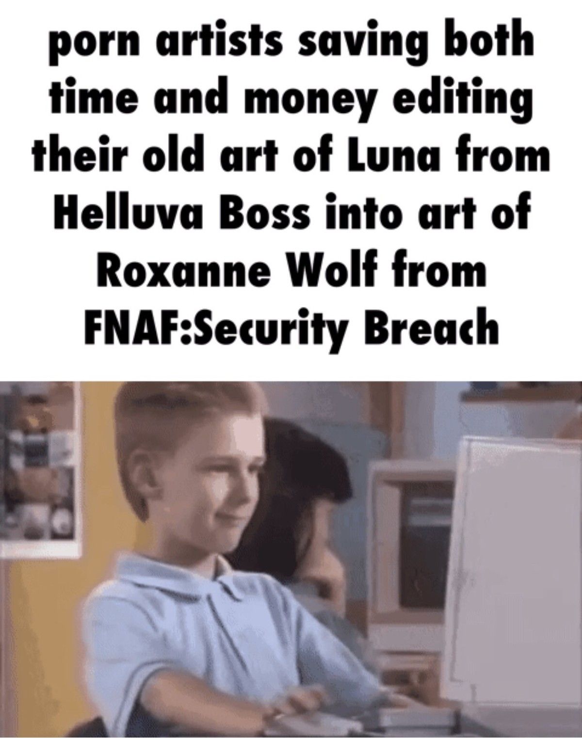 Those were different characters?