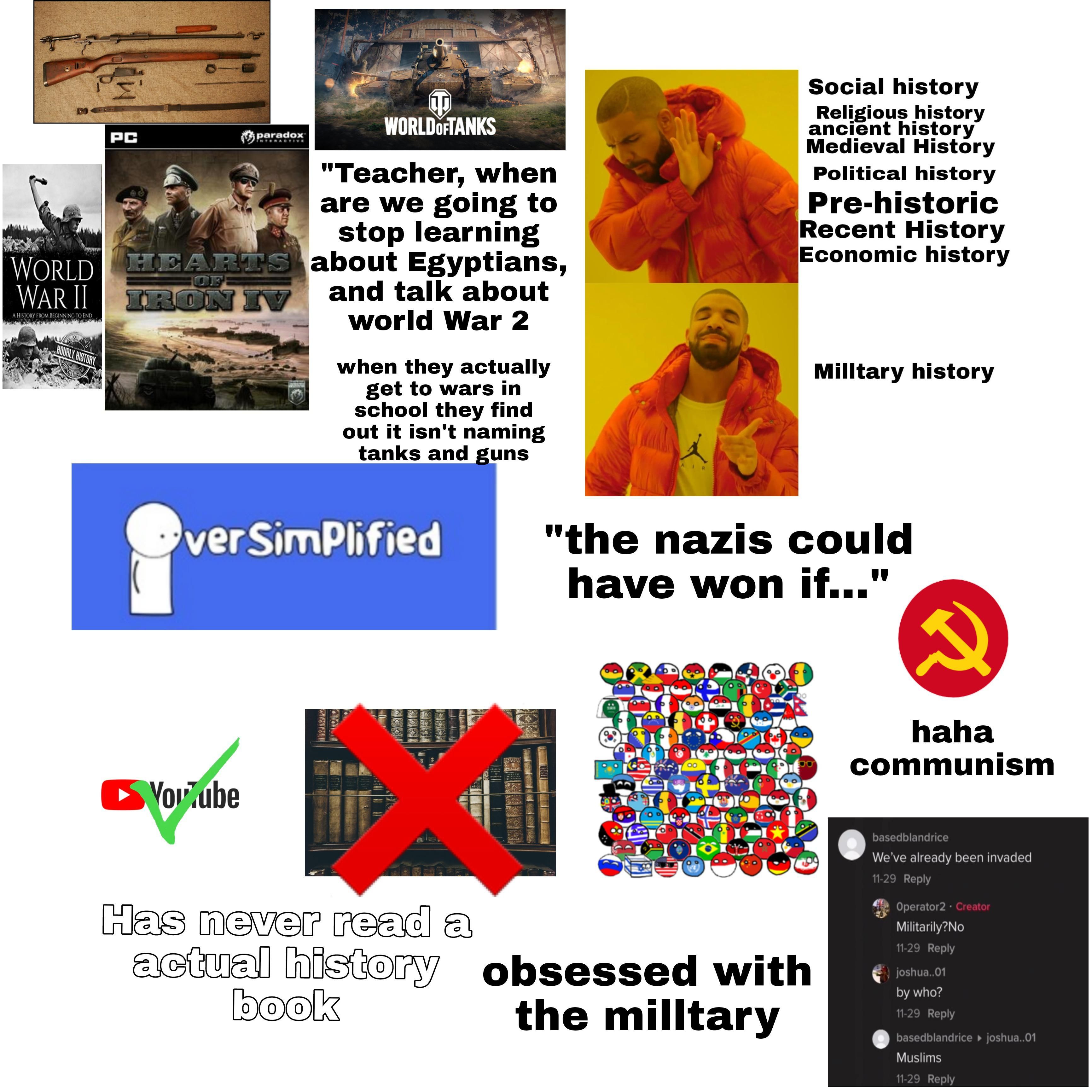 Kid who thinks he is a "historian" starter pack