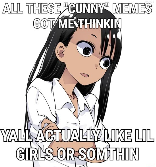 are yall actually pedophiles?