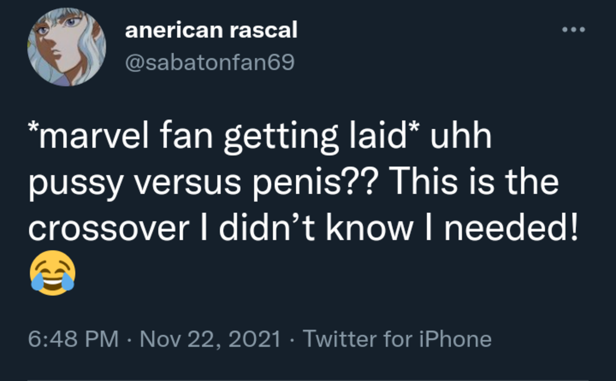 marvel fan getting laid? impossible