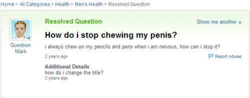 Laughed so much about this