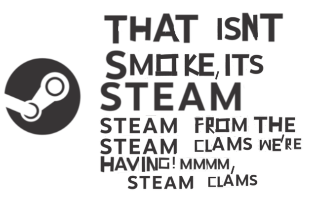 Well Seymour, you are an odd fellow. But I must say, you steam a good game.
