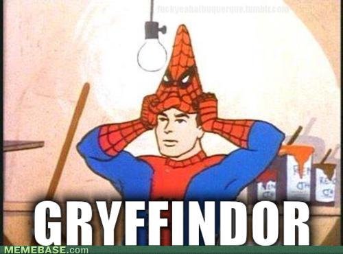 Spiderman Sorting Hat... or something else