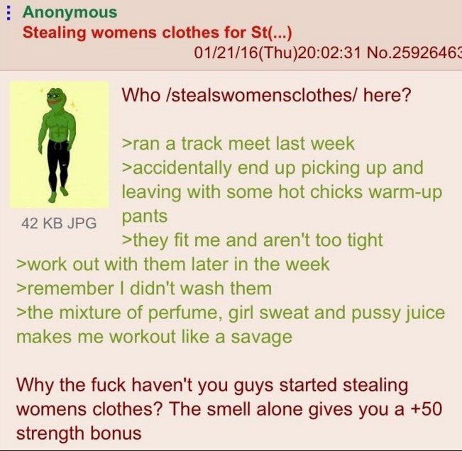 Rightwingers crossdress for a reason