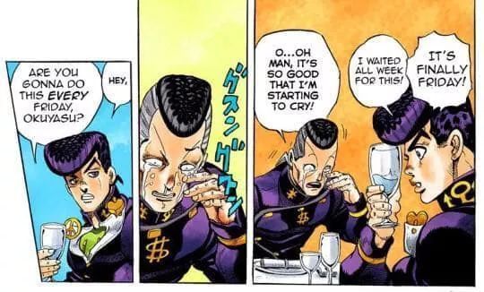 It's friday my new year boys! And it's the 150th Jojo Friday Posting !