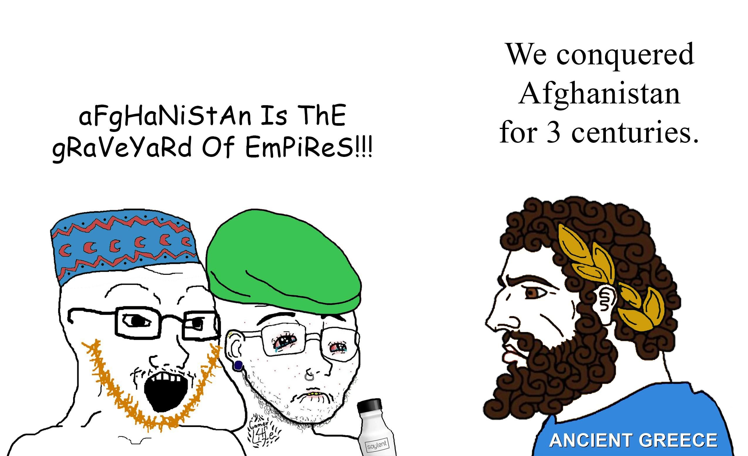 I wouldn't call Afghanistan a "graveyard of empires" when the Greeks were there for a while.