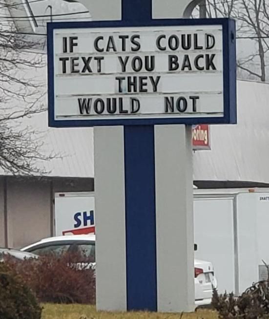 This sign outside an animal hospital