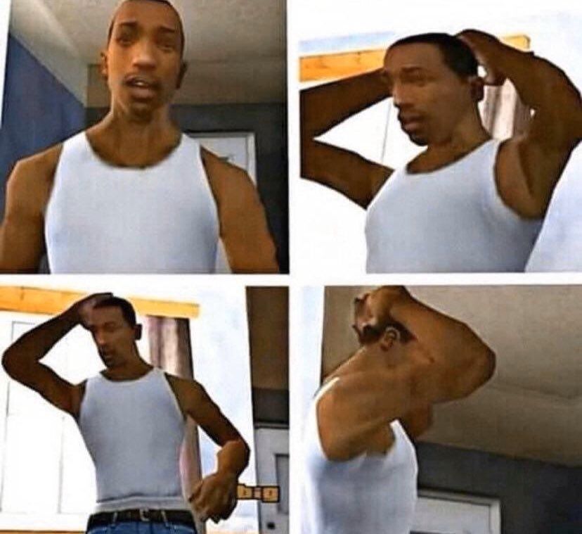 When I crop out the text out of my meme:
