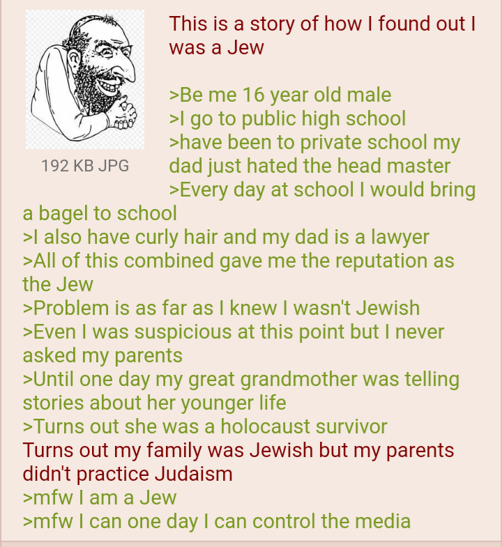 The self-conscious chosen one.